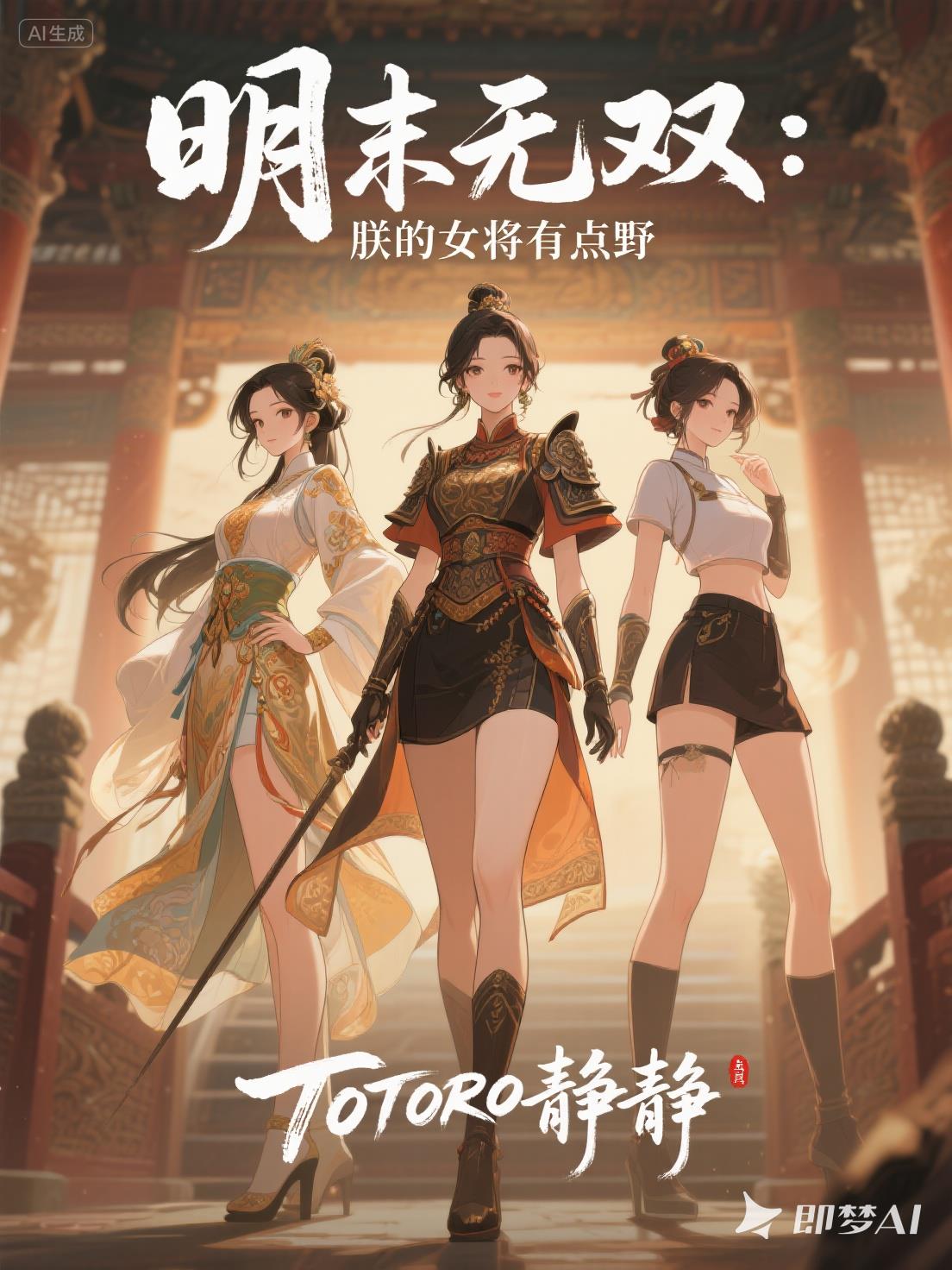 明末无双朕的女将有点野